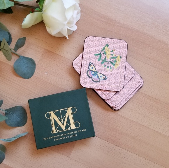 metropolitan museum Other - Metropolitan museum of art butterfly coasters